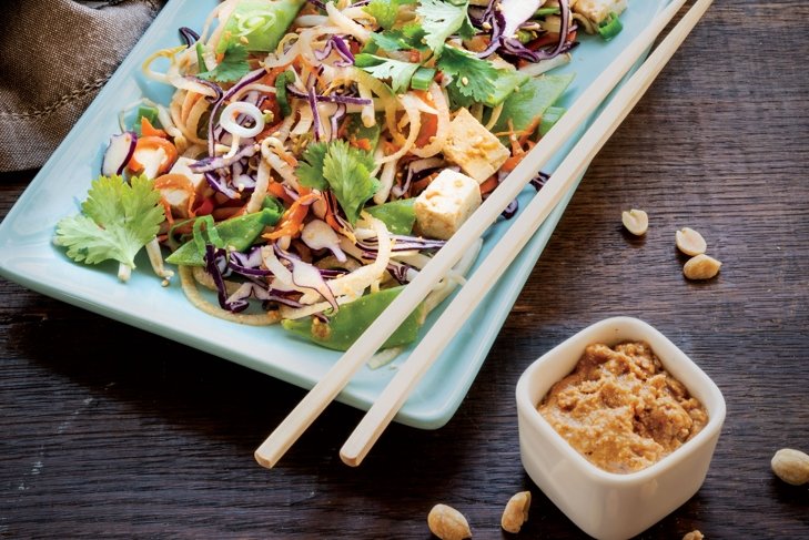 Spicy Peanut Butter / Noodle-less Pad Thai